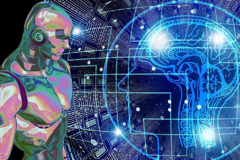 Sztuczna inteligencja a prawa autorskie - grafika AI i symbole ochrony prawnej utworów